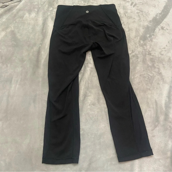 Lululemon train times crop 21” black 21326 - Picture 5 of 11